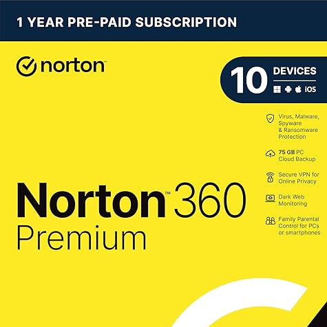 Software Norton 360 Deluxe 2025 - Antivirus